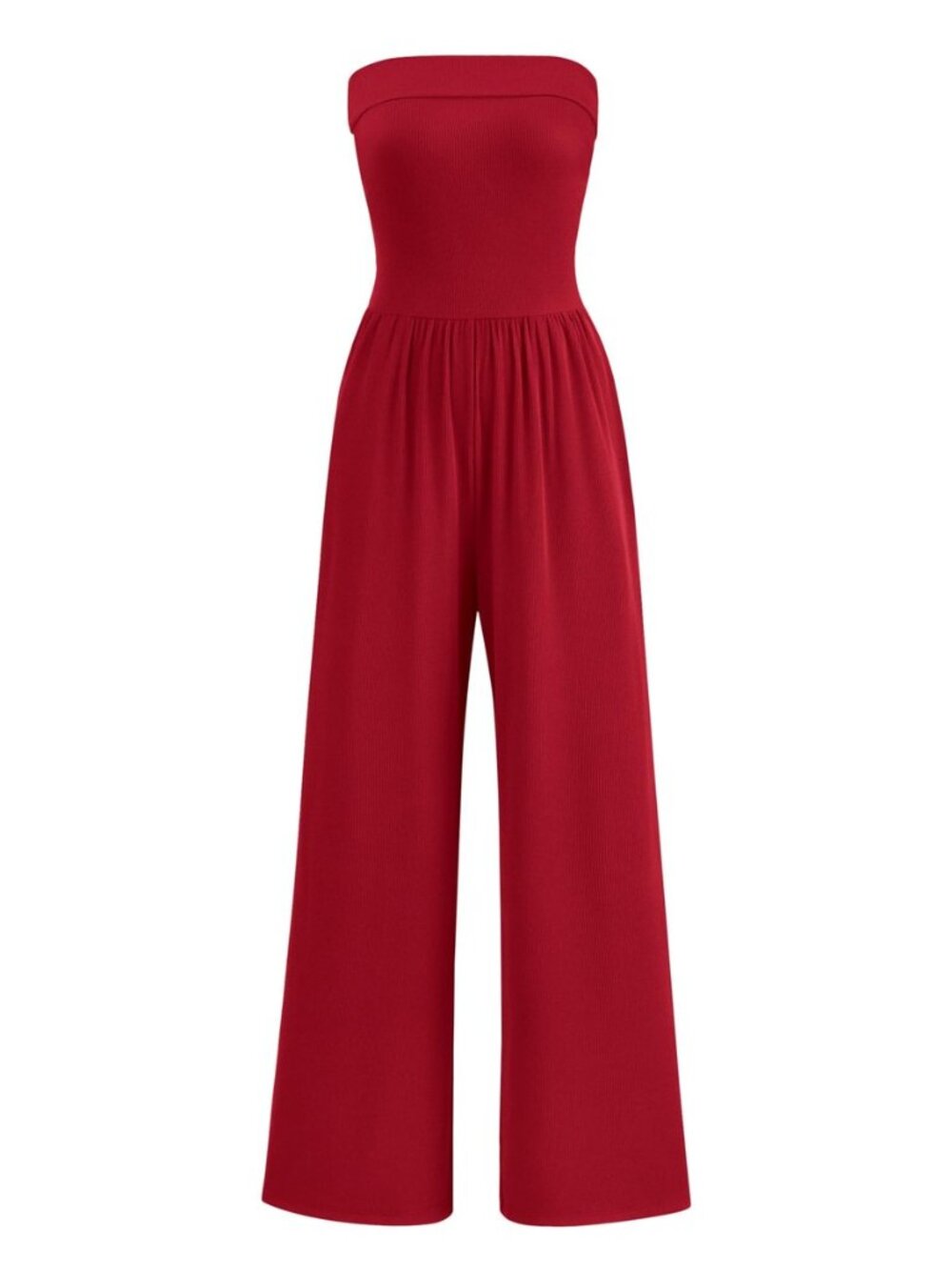 Womens Strapless Jumpsuits Dressy Casual Vacation Outfits 2026